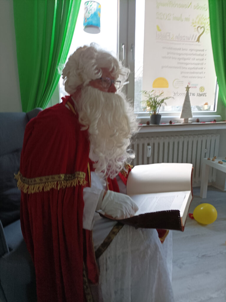 Unser Nikolauscafé in unserer Familienakademie in Duisburg